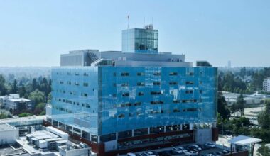 Surrey Memorial Hospital on Sept. 11, 2025. (Anna Burns/ Surrey Now-Leader file)