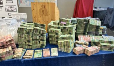B.C.&rsquo;s anti-gang police says an investigation led by the North District Team has led to $1.5 million in cash, drugs and firearms seized in the Lower Mainland. (Combined Forces Special Enforcement Unit/handout)