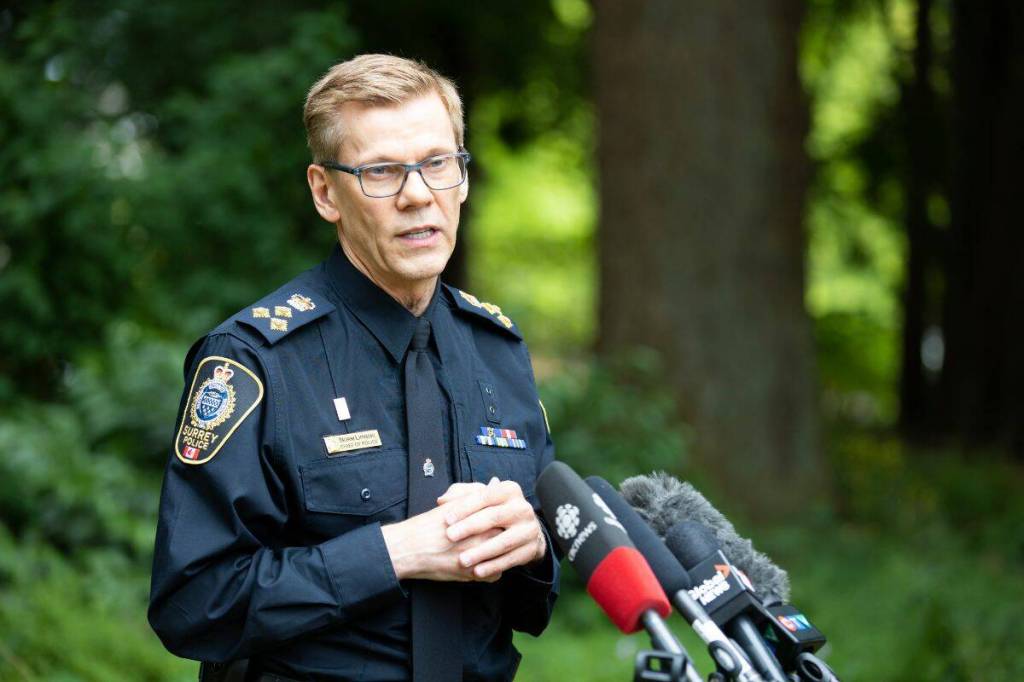 Former Surrey Police Service chief Norm Lipinski in a file photo. (Anna Burns/Surrey Now-Leader)