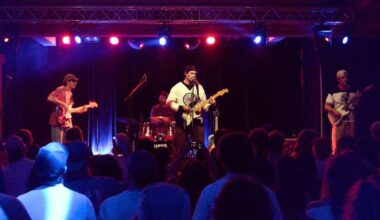 Indie-rock group Blu Beach Band will perform at The Coda on July 11, fresh off launching a petition to keep Hockey Night in Canada on CBC. (Photo courtesy of Alonso Recavarren/Blu Beach Band)
