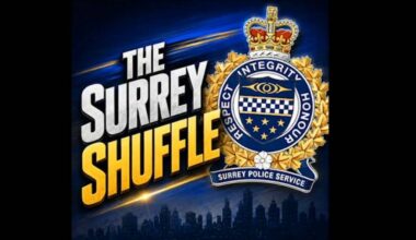 Graphic posted with &ldquo;The Surrey Shuffle&rdquo; country song on x.com.