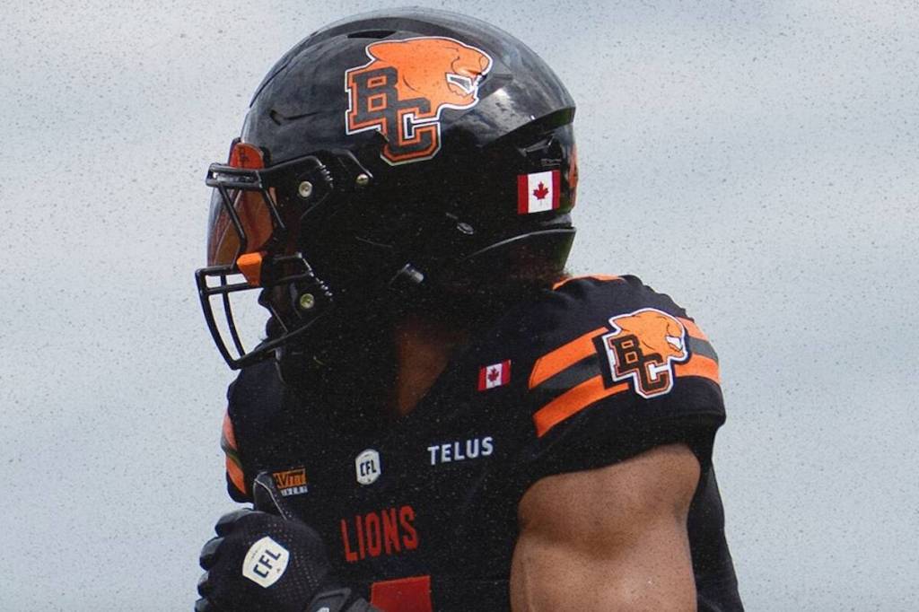 B.C. Lions receiver Keon Hatcher lines up for a play during CFL action Saturday, June 27, 2026 against the Calgary Stampeders at the Apple Bowl in Kelowna. (https://x.com/BCLions)