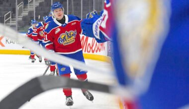 The Calgary Flames have drafted 2008-born forward Joe Iginla. (Katie Harding/Special to Langley Advance Times)