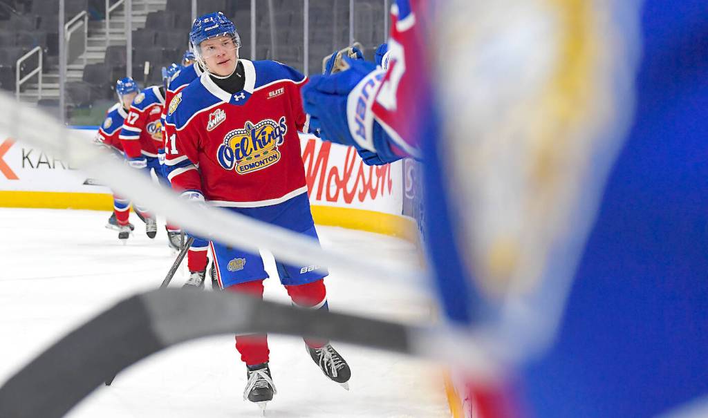 The Calgary Flames have drafted 2008-born forward Joe Iginla. (Katie Harding/Special to Langley Advance Times)