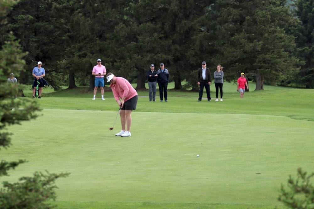Kolby Day shot 65-76 on the weekend for a total of 2-under 142, then won a four-man playoff for the title. (Submitted)