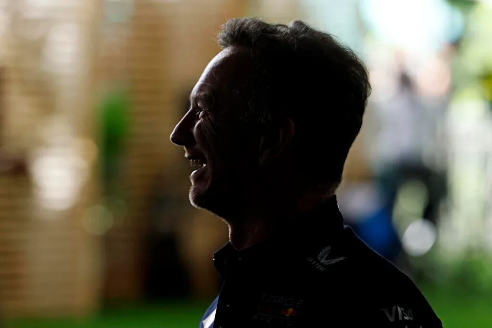 May 3, 2024; Miami Gardens, Florida, USA; Red Bull Racing team principal Christian Horner after sprint qualifying at Miami International Autodrome. Mandatory Credit: Peter Casey-USA TODAY Sports