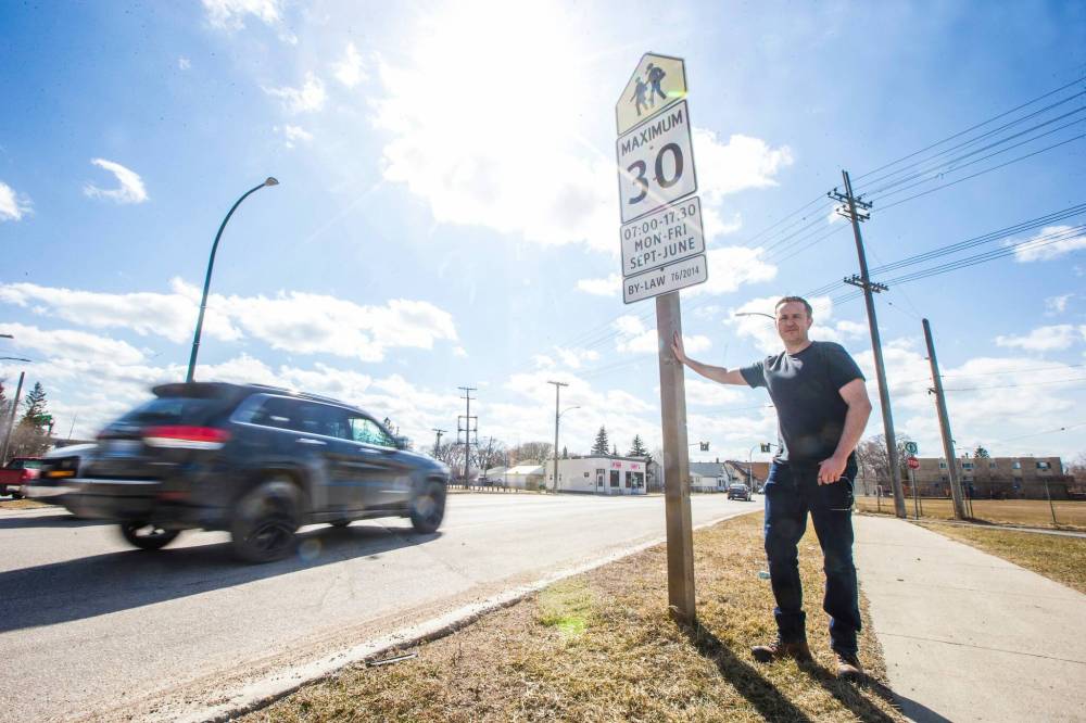 MIKAELA MACKENZIE / FREE PRESS FILES
Ian Walker, chairman of Safe Speeds Winnipeg.