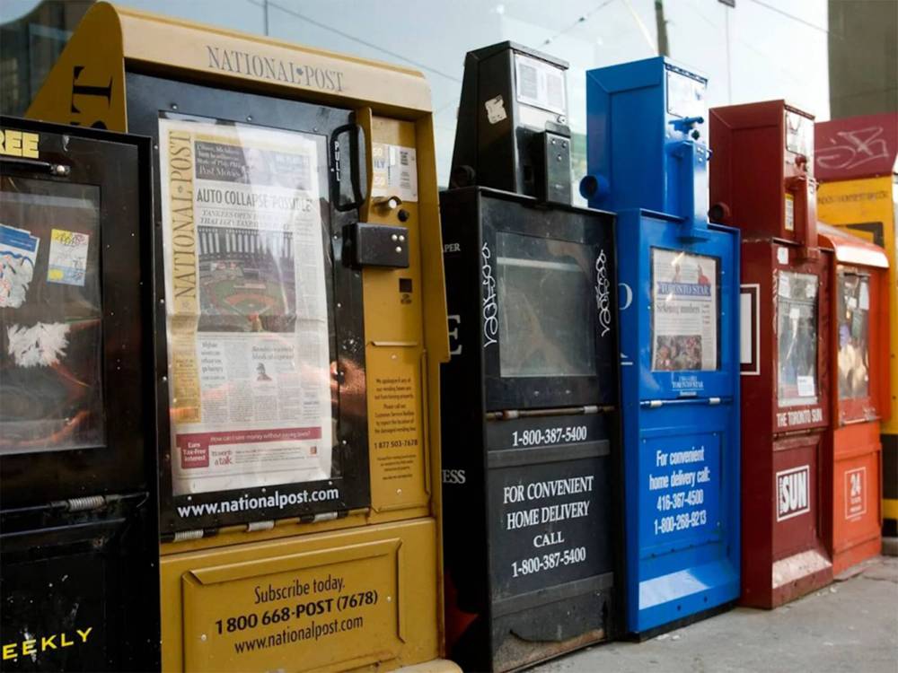 SUPPLIED
On the list of countries with smart news media policies, Canada is right up there at the top.
