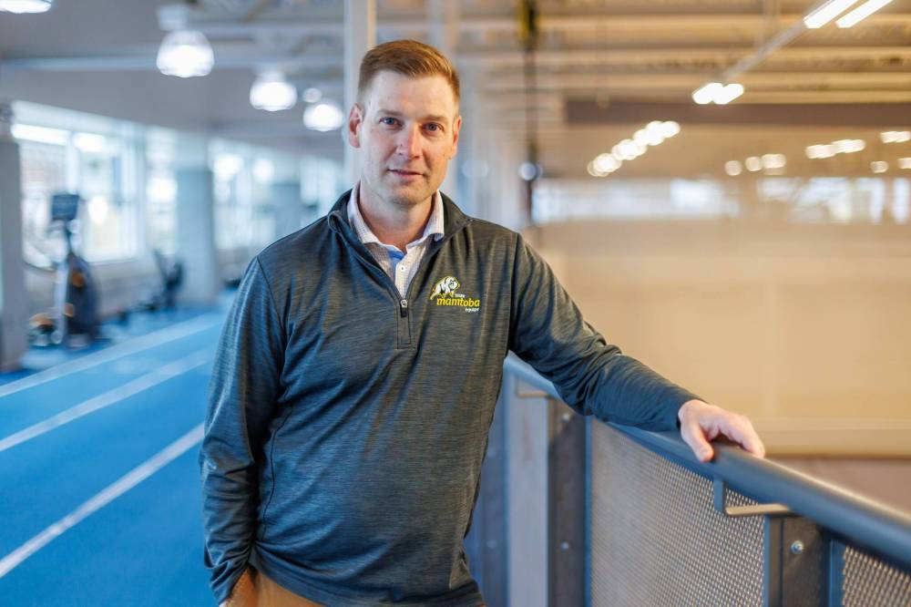 MIKE DEAL / FREE PRESS
Sport Manitoba’s new president and CEO Evan Andrew will focus on helping members grow their sports in a safe and inclusive way.