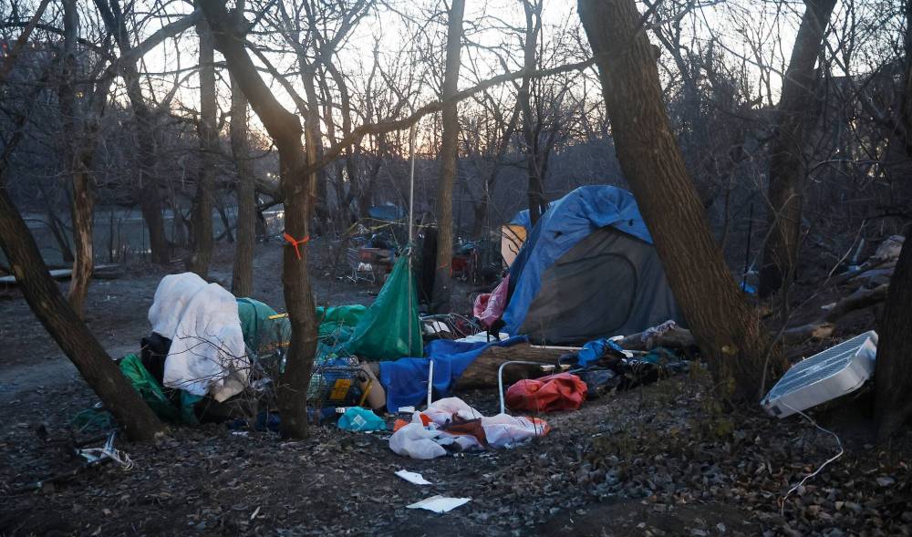 FREE PRESS FILES
Designated homeless encampments could aid those in transition from homelessness to being housed.