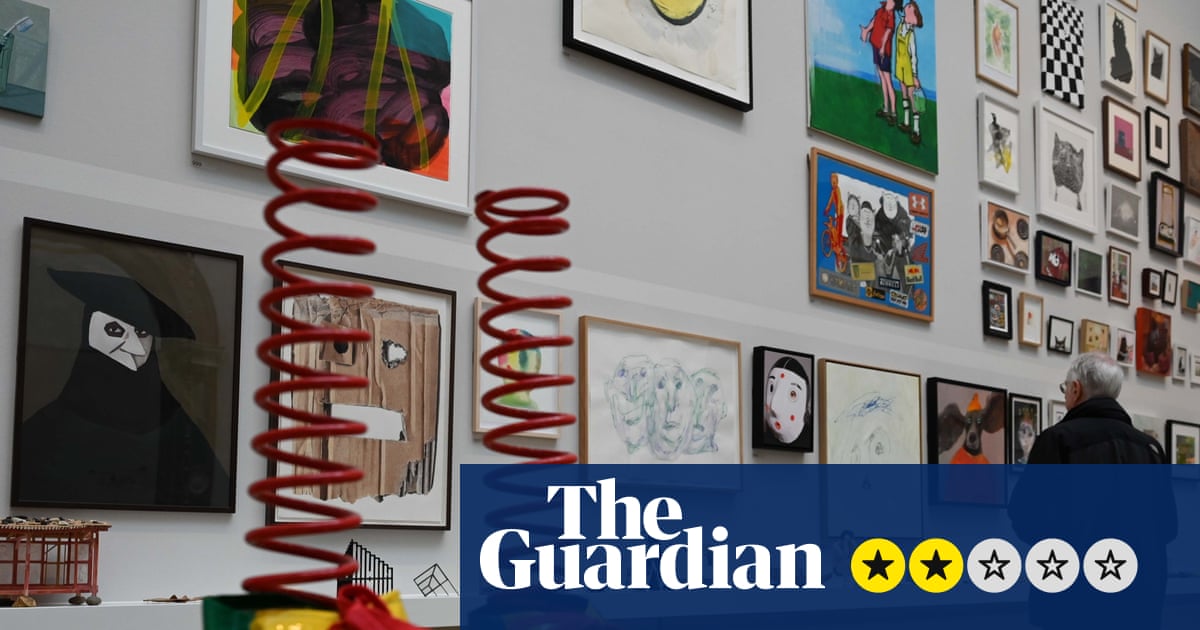 Cats, flowers and Harry Hill’s car on fire – RA Summer Exhibition review | Art and design