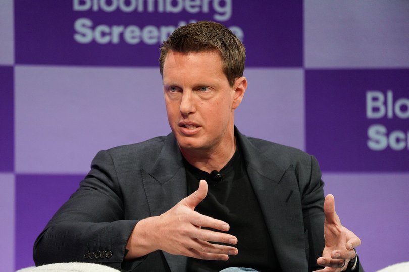 David Ellison, chairman and chief executive officer of Paramount Skydance, is facing opposition to his takeover of Warner Bros on multiple fronts. Photographer: Kyle Grillot/Bloomberg
