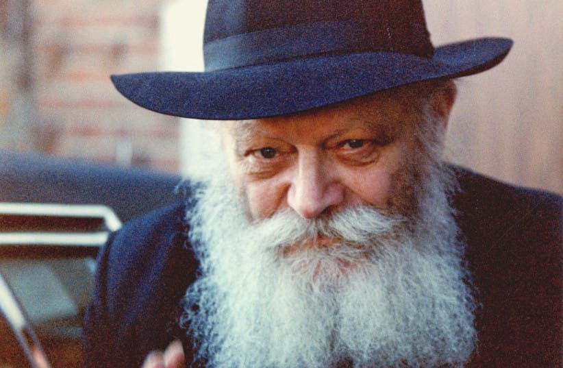 MENACHEM MENDEL SCHNEERSON, the beloved Lubavitcher Rebbe.