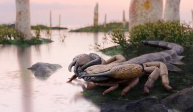 Gigantic scorpions with formidable pincers once roamed England and Wales, fossil reveals