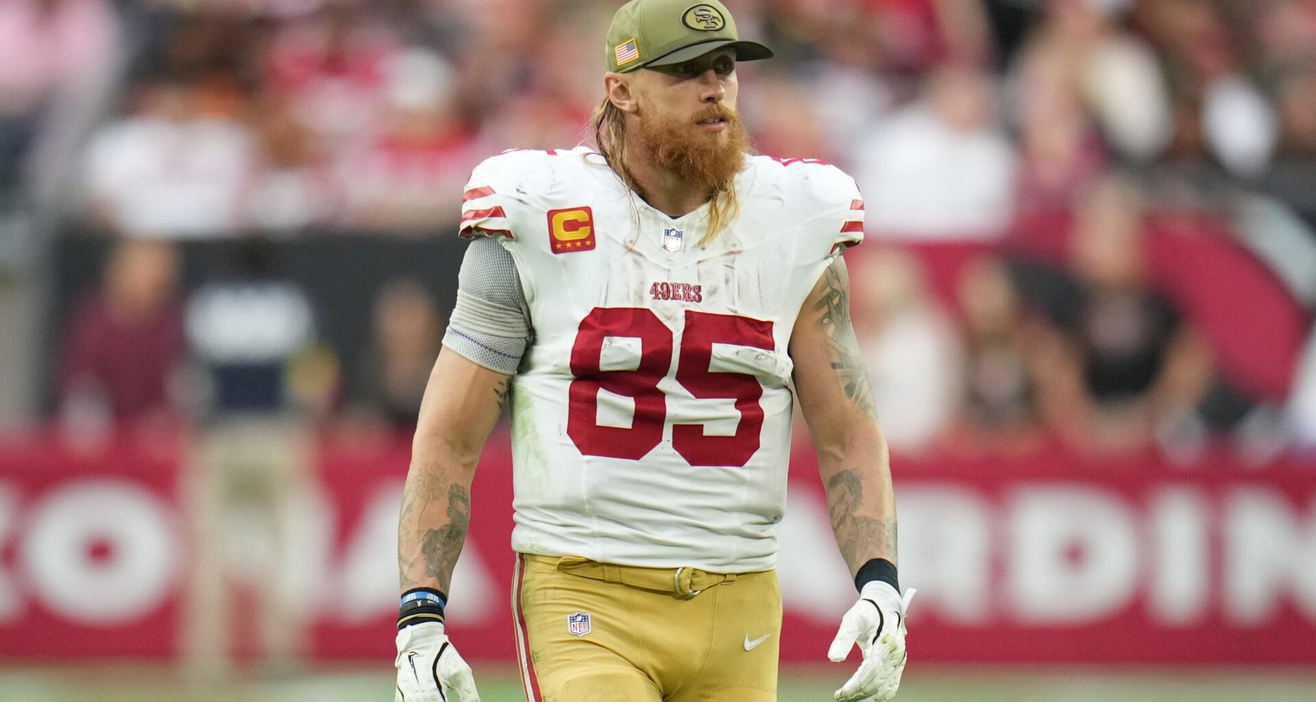 49ers' George Kittle Advocates for Grass NFL Fields While Watching USMNT's FIFA World Cup Opener