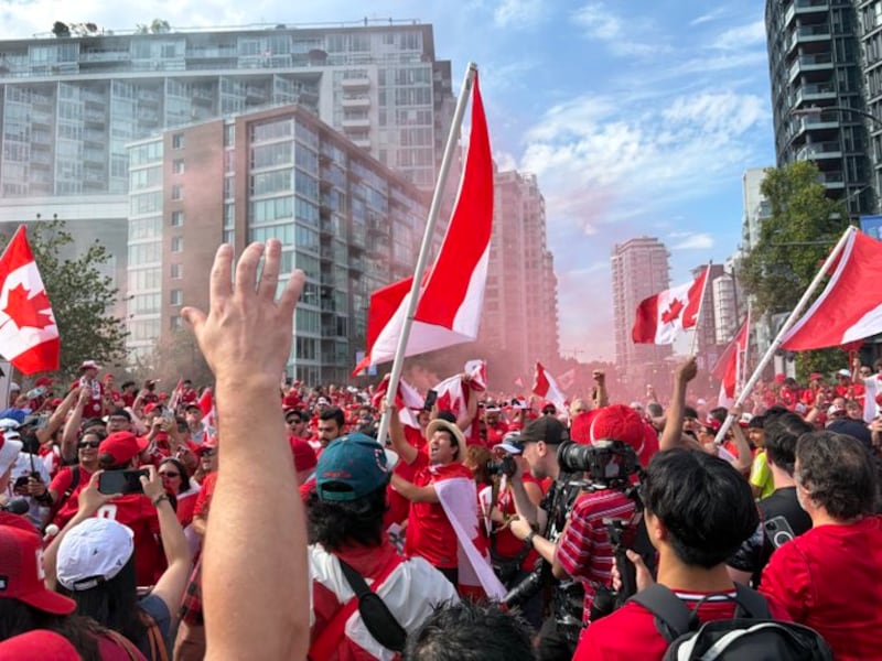Canada fans