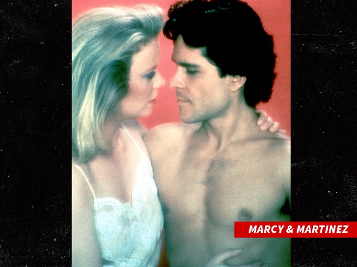 Marcy and A Martinez getty