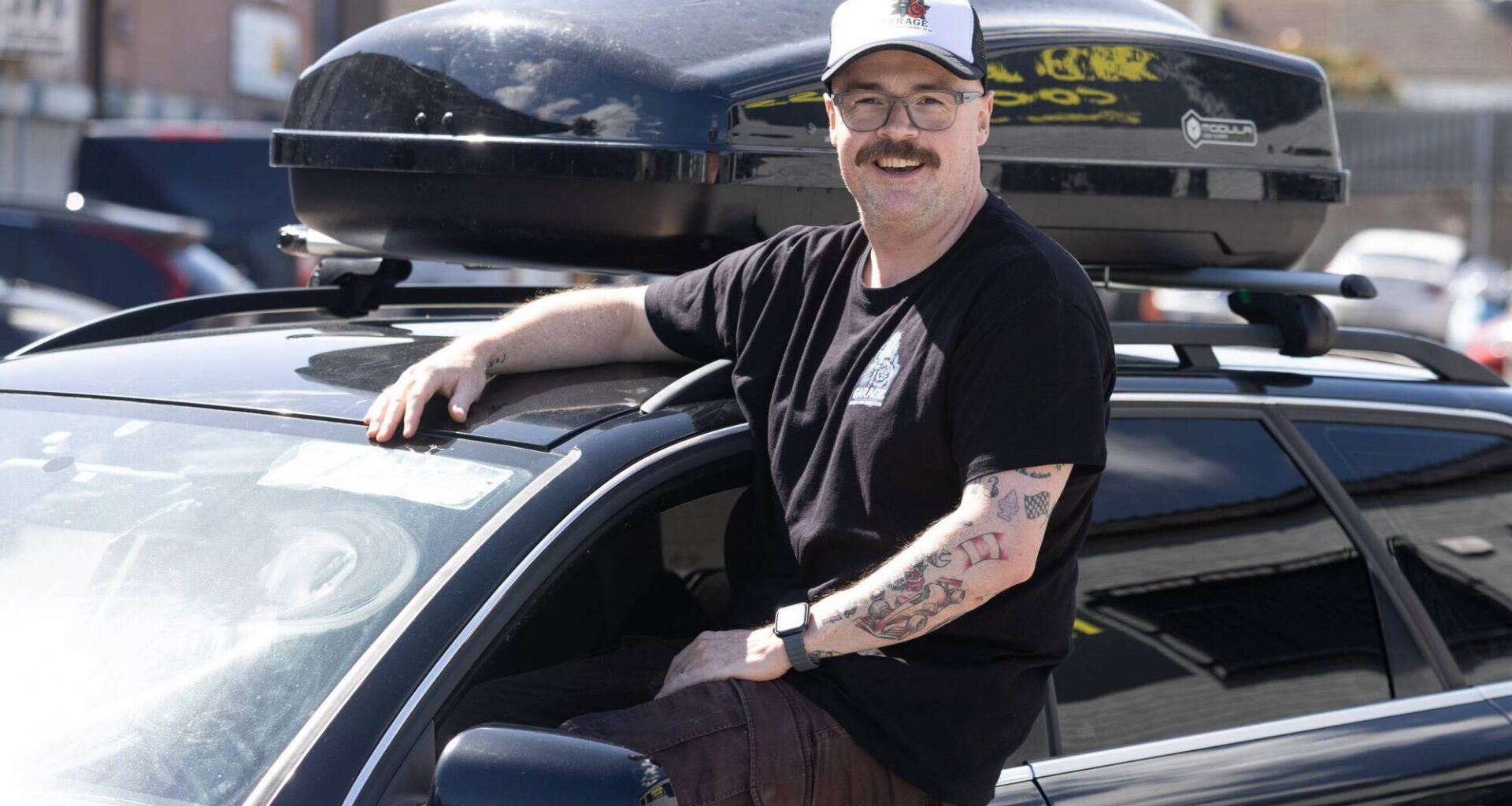 Dave Smith from Be OK Garage - a car-based support group for men at Darndale, Dublin Picture: Gareth Chaney