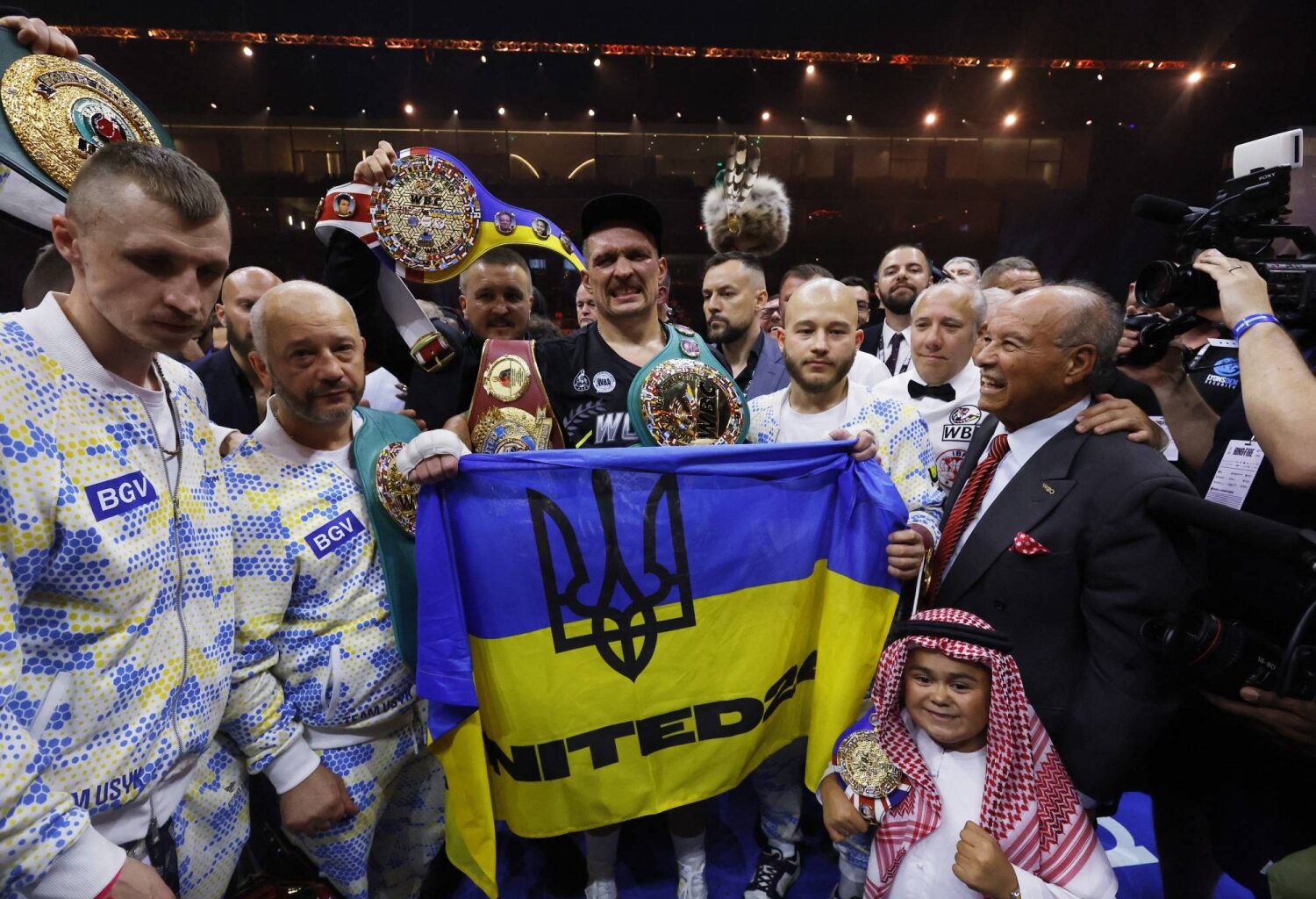 Heavyweight king Oleksandr Usyk gave hope to Ukrainians through boxing triumphs