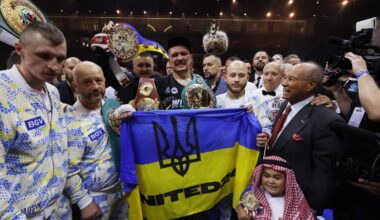 Heavyweight king Oleksandr Usyk gave hope to Ukrainians through boxing triumphs