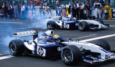 Williams F1 car back on the track after 23 years