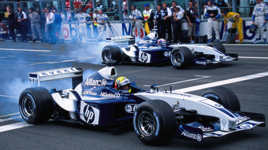 Williams F1 car back on the track after 23 years