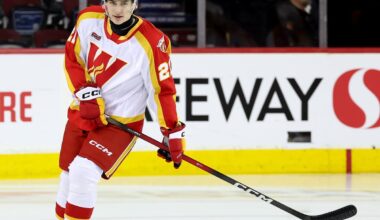 The Calgary Flames hope to have a long-awaited second-round draft breakthrough