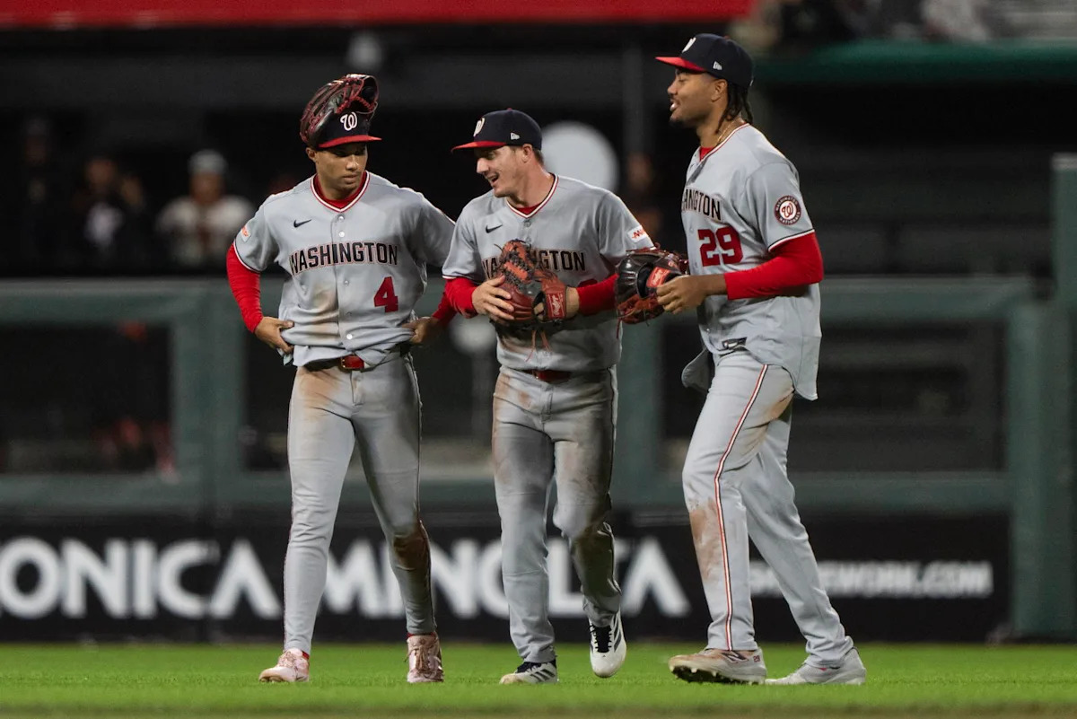Nationals Tally MLB-Tying 23rd Road Win, Down Giants, Win Series