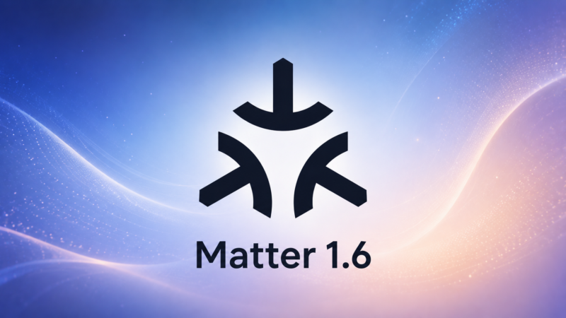 Matter 1.6 Released with NFC Commissioning, Joint Fabric, and More