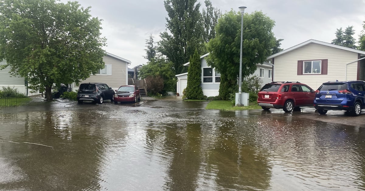Sherwood Park communities impacted by flooding as rain continues - CTV News