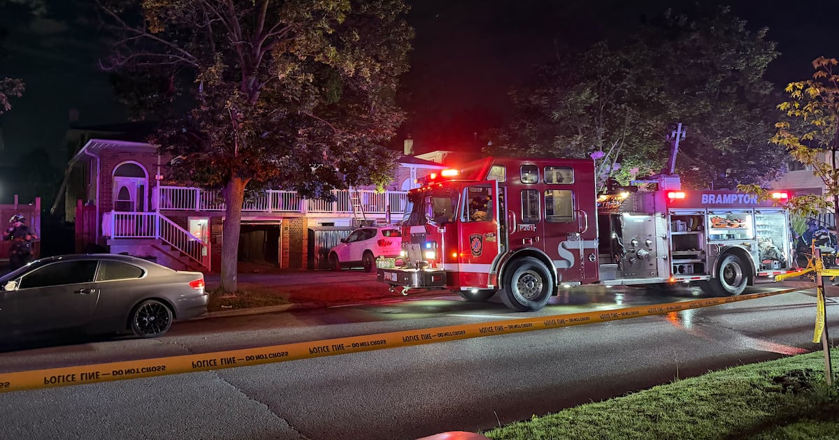 Brampton house fire leaves 1 dead