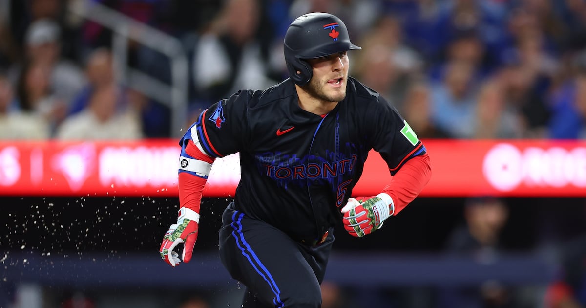 Toronto Blue Jays’ Daulton Varsho is day-to-day with wrist injury