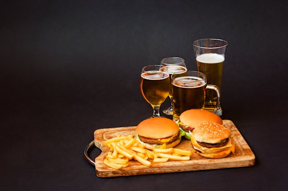 Our bodies crave protein foods when we drink to help them process the alcohol.