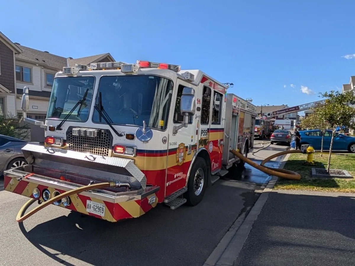 Ottawa firefighter injured in Osgoode barn fire