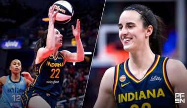 ’Face of the League’ — WNBA World Reacts As Caitlin Clark Extends Multiple Records With Monster Performance vs. Sky