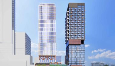 32-Storey Rental Tower Proposed Behind Heritage Facades on Jarvis Street