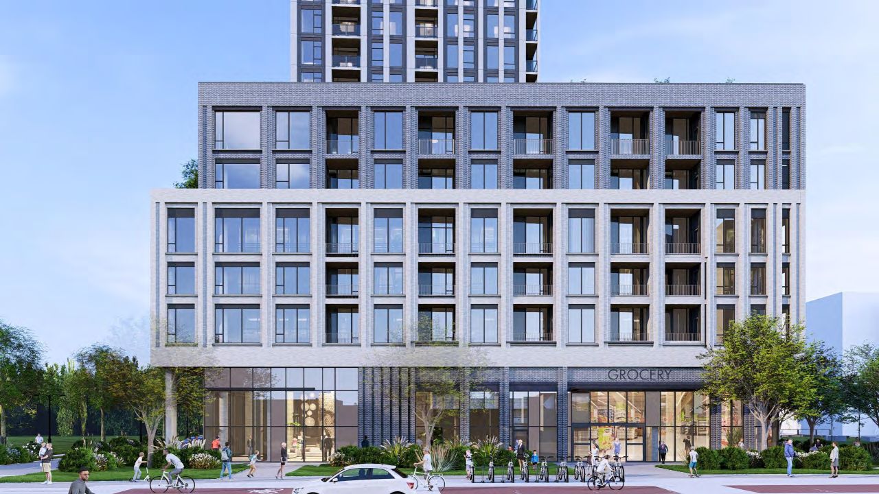 Tower Near Eglinton GO in Scarborough Revised to 49 Storeys