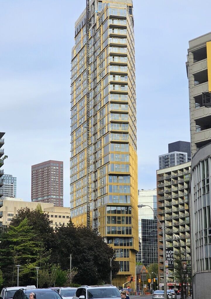 Park Road's Exterior Nearing Completion in Bloor-Yorkville
