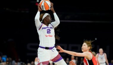 Phoenix Mercury star Kahleah Copper pays homage to her hometown with her new shoes.