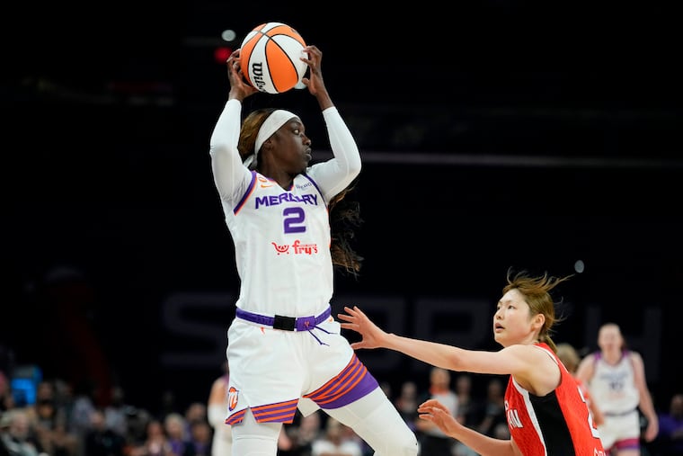 Phoenix Mercury star Kahleah Copper pays homage to her hometown with her new shoes.