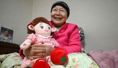 In ageing South Korea, AI dolls care for the elderly