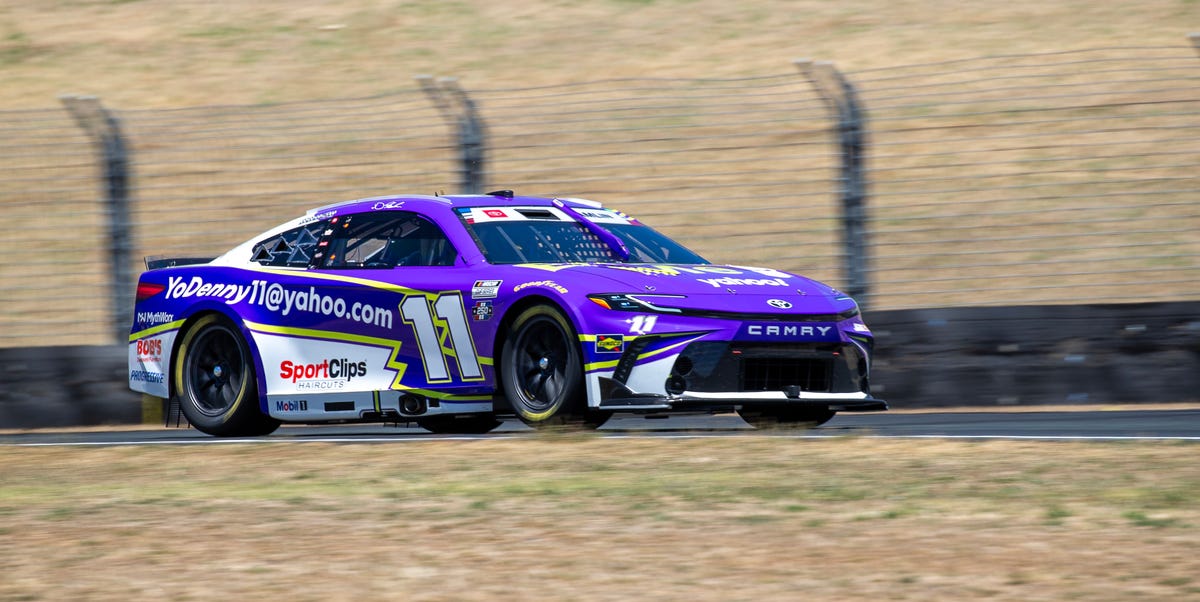 Denny Hamlin Takes NASCAR Points Lead from Tyler Reddick