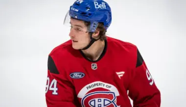 Photo of Canadiens prospect Bryce Pickford.