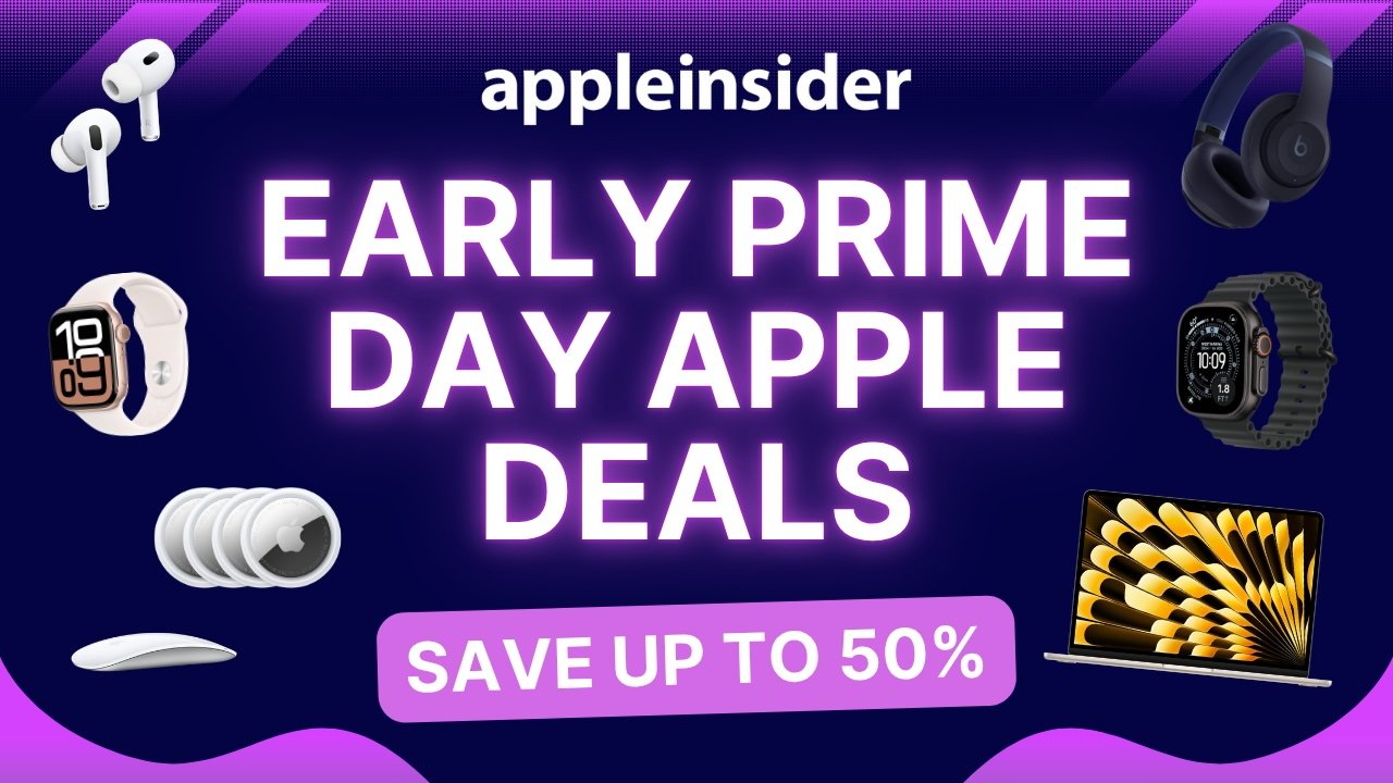 Early Prime Day Apple Deals Slash Prices on Watch, iPad, AirTag