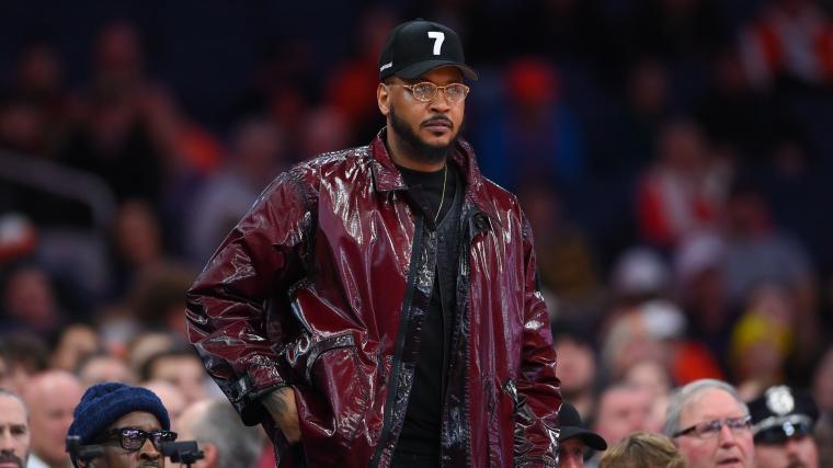 Carmelo Anthony sparks romance rumors with NFL star's widow