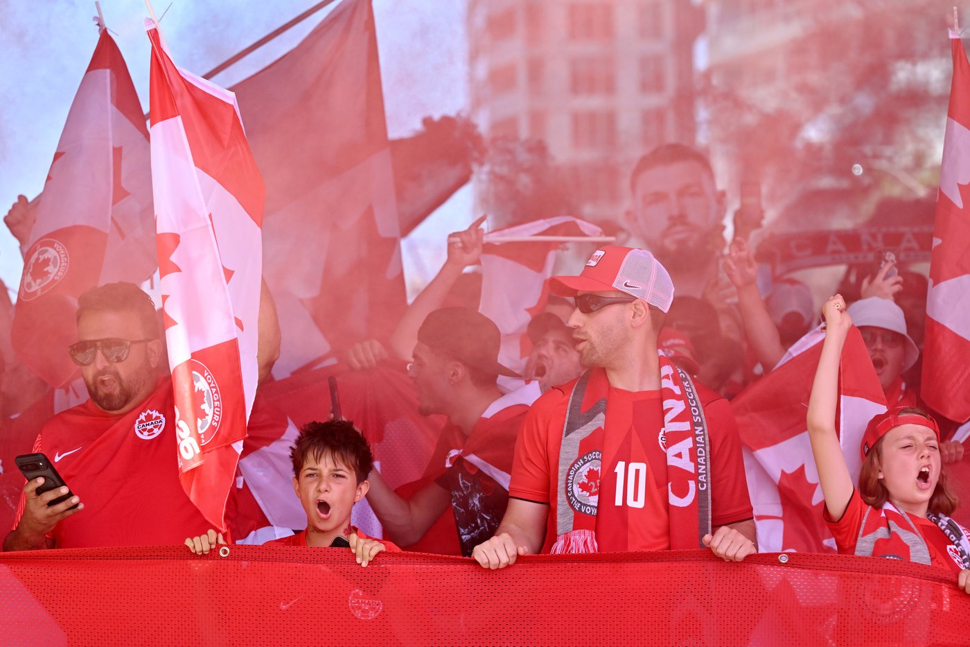 World Cup fans in Vancouver get ready to paint the town red
