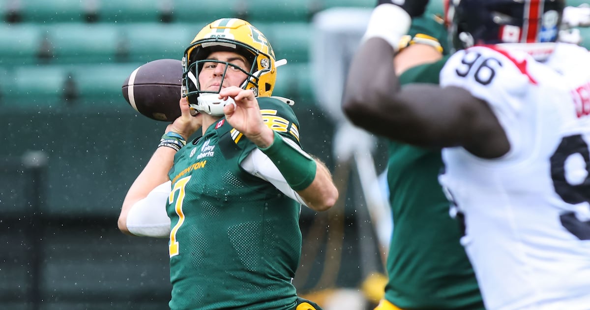 Edmonton Elks outlast Montreal Alouettes in overtime to snap Davis Alexander's unbeaten streak