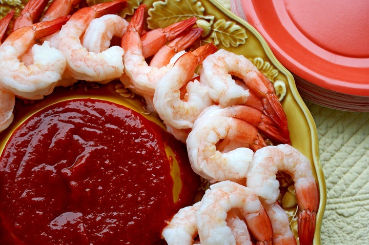 Order the shrimp cocktail if you're looking for a quick protein boost.