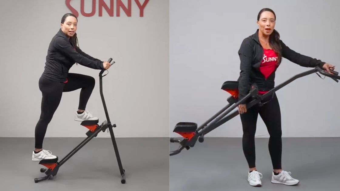 This 15% Off Foldable Stair Stepper Builds Strength At Home