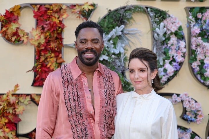 Fey with her “Four Seasons” co-star Colman Domingo for the show's Los Angeles premiere in May.